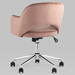 Кресло для компьютерного стола Veloury Pink варинант исполнения - 6 | Loft Concept в Челябинске