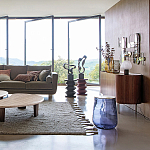 Фигурный приставной столик черного цвета AMORPHOUS варинант исполнения - 7 | Loft Concept в Челябинске