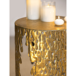 Столик дизайнерский Copper streaks варинант исполнения - 7 | Loft Concept в Челябинске