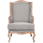 Кресло из массива бука светло-серое Solid Luxury варинант исполнения - 1 | Loft Concept в Челябинске