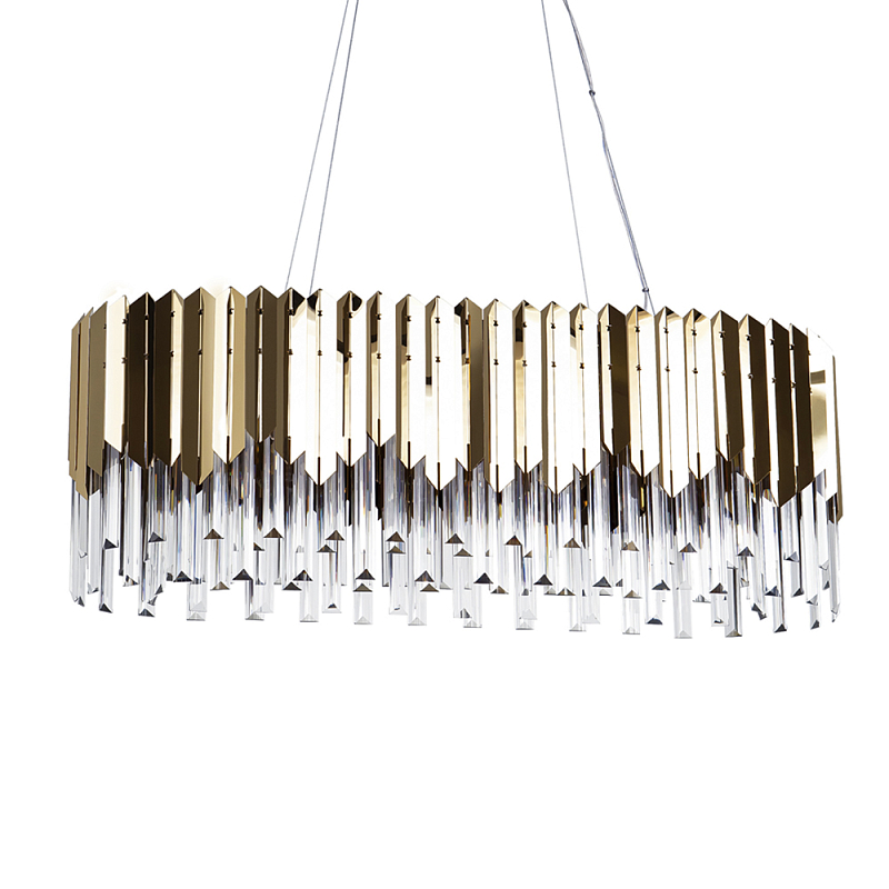 Большая многоярусная люстра Iroh Future  Золотой в Челябинске | Loft Concept 