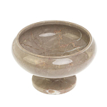 Фруктовница из натурального камня Мрамор Бежевый Natural Stone Fruit Bowls варинант исполнения - 2 | Loft Concept в Челябинске