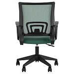 Офисное кресло с основанием из черного пластика Desk chairs Green варинант исполнения - 4 | Loft Concept в Челябинске