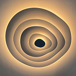 Потолочная люстра круглая многослойная Multilayering варинант исполнения - 10 | Loft Concept в Челябинске