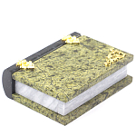Шкатулка в виде книги из натурального камня змеевик Stone Casket варинант исполнения - 2 | Loft Concept в Челябинске