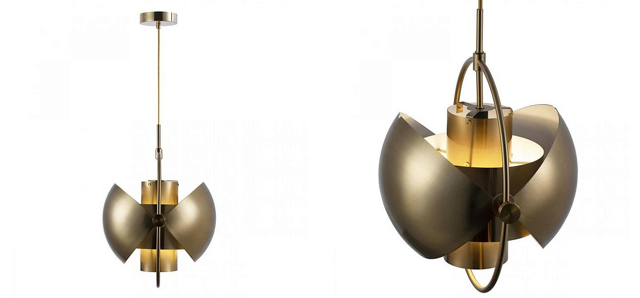 Подвесной светильник Louis Weisdorff Gold диаметр 38 Подвесной светильник Louis Weisdorff Gold диаметр 38 - Loft-Concept в Челябинске