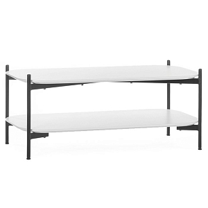 Кофейный стол two shelves WHITE