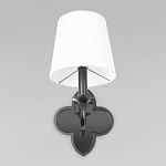 Бра с белым текстильным абажуром и фигурным основанием с зеркальной вставкой Vitorino варинант исполнения - 10 | Loft Concept в Челябинске