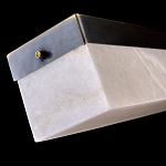 Подвесной светильник линейный из натурального камня Perfection of Geometry варинант исполнения - 7 | Loft Concept в Челябинске