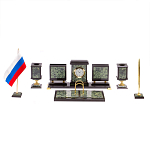 Настольный письменный набор из нефрита на ножках Executive Recruitment варинант исполнения - 1 | Loft Concept в Челябинске