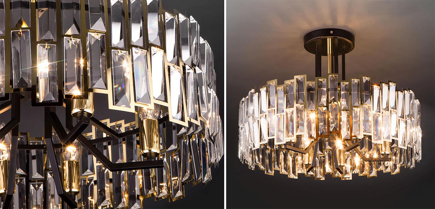 Потолочная люстра Darkness Chandelier gold 53 Потолочная люстра Darkness Chandelier gold 53 - Loft-Concept в Челябинске