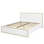 Кровать двуспальная белая Antique Order варинант исполнения - 1 | Loft Concept в Челябинске