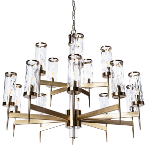 Большая люстра Brass Wheel в Американском стиле