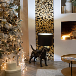 Лампа COLLECTION OF DOGS с абажуром Бультерьер варинант исполнения - 7 | Loft Concept в Челябинске