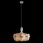 Подвесной светильник с белым фигурным абажуром и мягкими волнистыми краями Cloud Motion  варинант исполнения - 5 | Loft Concept в Челябинске