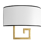 Бра с белым овальным абажуром с черной окантовкой Natural Concepts варинант исполнения - 2 | Loft Concept в Челябинске