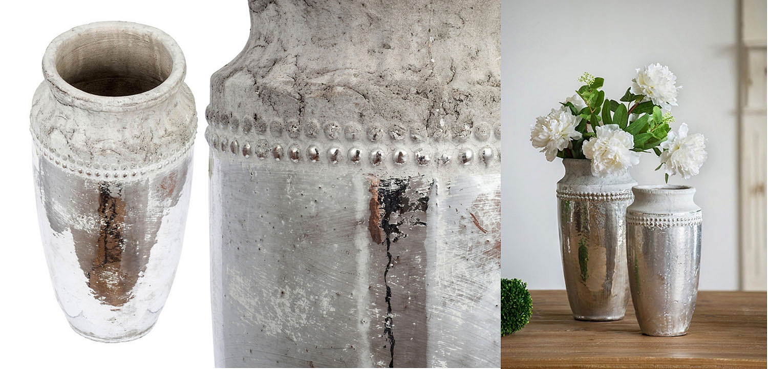 Ваза Vase Argenta silver 33 Ваза Vase Argenta silver 33 - Loft-Concept в Челябинске