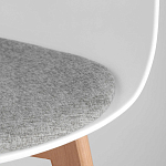 Стул из пластика с мягким сиденьем Eames варинант исполнения - 8 | Loft Concept в Челябинске