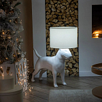 Лампа COLLECTION OF DOGS с абажуром Бультерьер варинант исполнения - 5 | Loft Concept в Челябинске