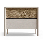 Тумба 2 ящика с подсветкой на рельефном фасаде Warm Industrial варинант исполнения - 6 | Loft Concept в Челябинске