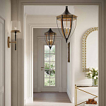 Бра настенное с прозрачным стеклянным абажуром Simple Pure Form варинант исполнения - 4 | Loft Concept в Челябинске