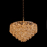 Люстра каскадная с подвесками в форме колец Galaxy of Light варинант исполнения - 2 | Loft Concept в Челябинске