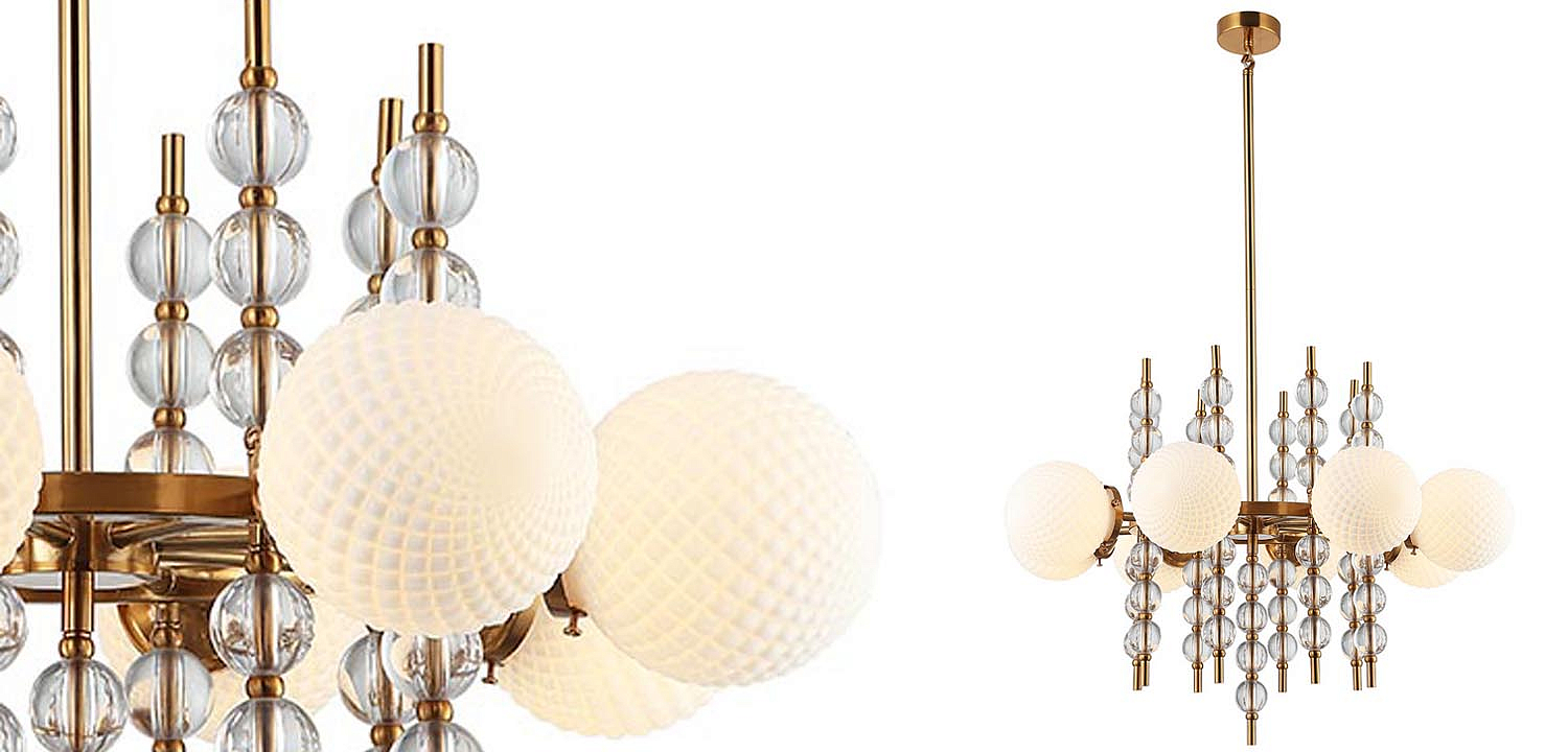 Люстра Addelyn Chandelier 8 lamp Люстра Addelyn Chandelier 8 lamp - Loft-Concept в Челябинске