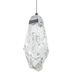 Подвесной светильник Soar Hanging Lamp Silver Transparent Прозрачный варинант исполнения - 1 | Loft Concept в Челябинске