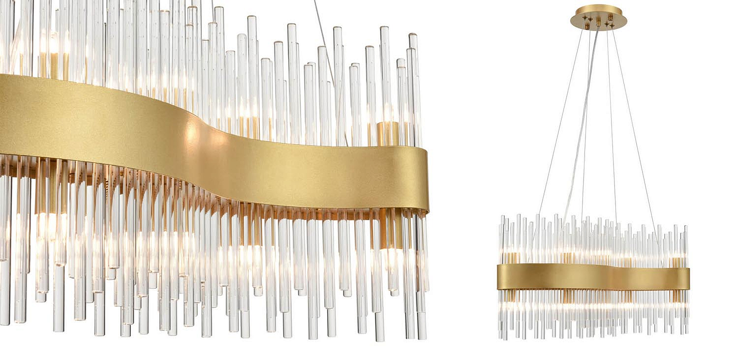 Люстра Nembus Chandelier 60 gold Люстра Nembus Chandelier 60 gold - Loft-Concept в Челябинске