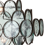 Люстра с каскадом из круглых стеклянных дисков Small Round Sequins варинант исполнения - 1 | Loft Concept в Челябинске