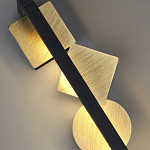 Светодиодное бра цвета античной бронзы Suprematism варинант исполнения - 2 | Loft Concept в Челябинске