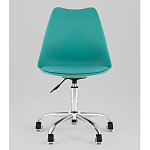 Офисный стул на металлическом основании EGGERY Blue пластик варинант исполнения - 5 | Loft Concept в Челябинске
