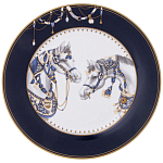 Сервиз обеденный из фарфора с изображением лошадей на 6 персон 23 предмета Porcelain Horse Set варинант исполнения - 1 | Loft Concept в Челябинске