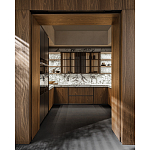 Раздвижные деревянные двери для кухни SISTEMA 7 Dada Engenereed Doors варинант исполнения - 2 | Loft Concept в Челябинске