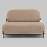 Диван Стоун велюр рельефный бежевый варинант исполнения - 5 | Loft Concept в Челябинске