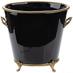 Кашпо Black design варинант исполнения - 1 | Loft Concept в Челябинске