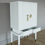 Кабинетный шкаф Elsa Dreams White с 2-мя ящиками варинант исполнения - 2 | Loft Concept в Челябинске