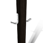 Вешалка с квадратным основанием и 4-мя металлическими крючками Industrial Metal Rust варинант исполнения - 3 | Loft Concept в Челябинске