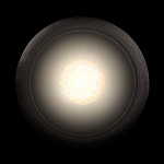 Встраиваемый спот светодиодный круглый черного цвета с углублением Ombra Lux  варинант исполнения - 3 | Loft Concept в Челябинске