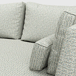 Мебельная ткань Шенилл голубой цвет 142 см T4-52 варинант исполнения - 5 | Loft Concept в Челябинске