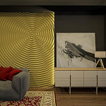 Барельеф KAIZEN варинант исполнения - 2 | Loft Concept в Челябинске