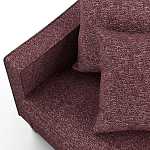 Мебельная ткань Шенилл фиолетовый цвет 138 см T4-25 варинант исполнения - 5 | Loft Concept в Челябинске