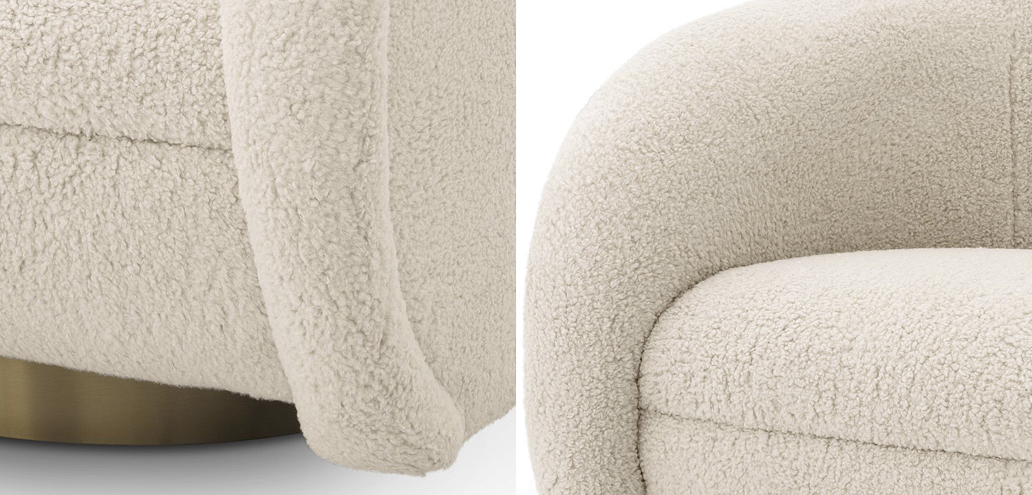 Кресло Eichholtz Swivel Chair Cristo Кресло Eichholtz Swivel Chair Cristo - Loft-Concept в Челябинске