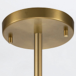 Потолочный светильник латунного цвета с цилиндрическим белым матовым плафоном Elstead Lighting варинант исполнения - 6 | Loft Concept в Челябинске