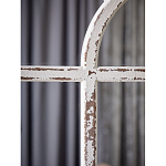 Зеркало-окно с эффектом старения в венецианском стиле Venetian White Mirror варинант исполнения - 6 | Loft Concept в Челябинске