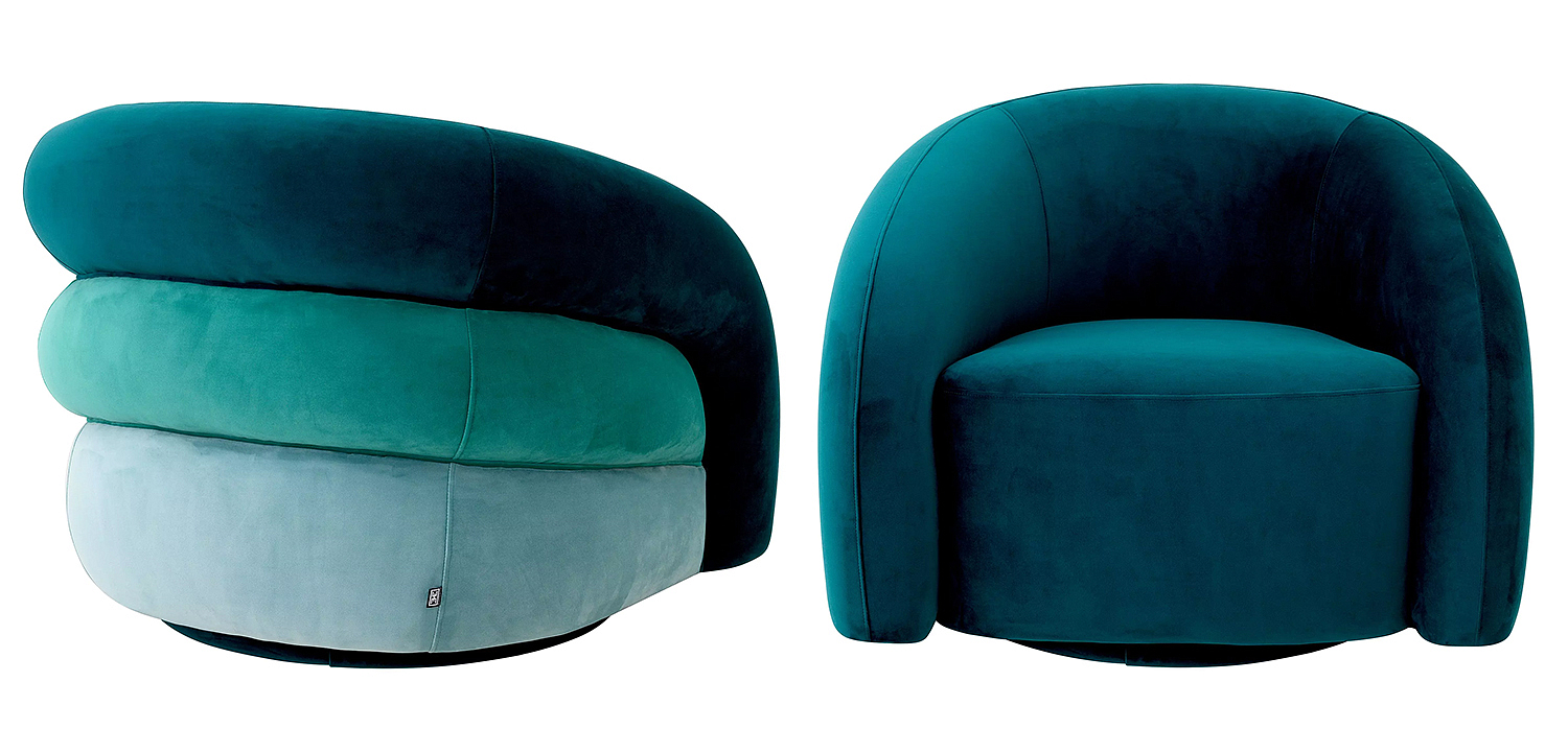 Кресло Eichholtz Chair Novelle Sea Green Кресло Eichholtz Chair Novelle Sea Green - Loft-Concept в Челябинске
