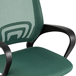 Офисное кресло с основанием из черного пластика Desk chairs Green варинант исполнения - 6 | Loft Concept в Челябинске