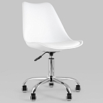 Офисный стул на металлическом основании EGGERY White варинант исполнения - 2 | Loft Concept в Челябинске