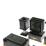 Настольный письменный набор из нефрита в подарочной коробке Victorious варинант исполнения - 8 | Loft Concept в Челябинске