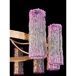 Люстра круглая с текстурными цилиндрическими плафонами Glimpse варинант исполнения - 3 | Loft Concept в Челябинске